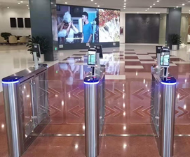 電視總公司擺閘機效果圖