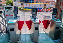 人臉識別翼閘效果圖圖片哪里有？